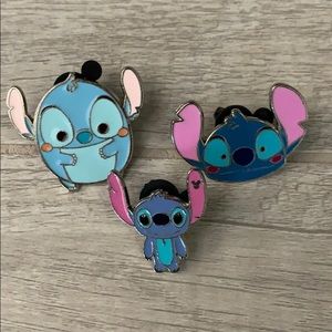 Disney Stitch Enamel Pin Lot